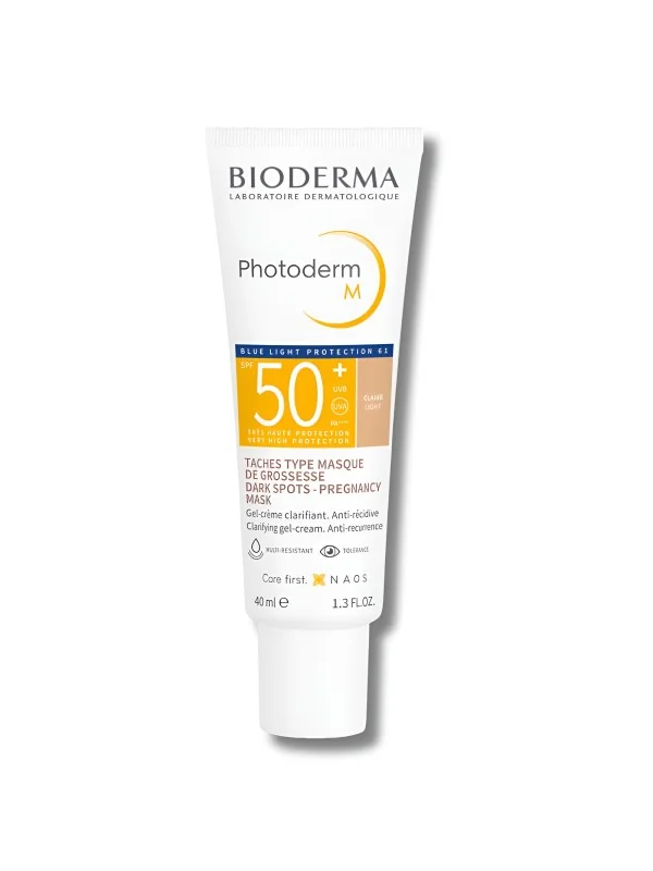 BIODERMA PHOTODERM M - GEL-CREME CLARIFIANT ANTI-RECIDIVE TEINTE CLAIRE SPF50+ 40ML