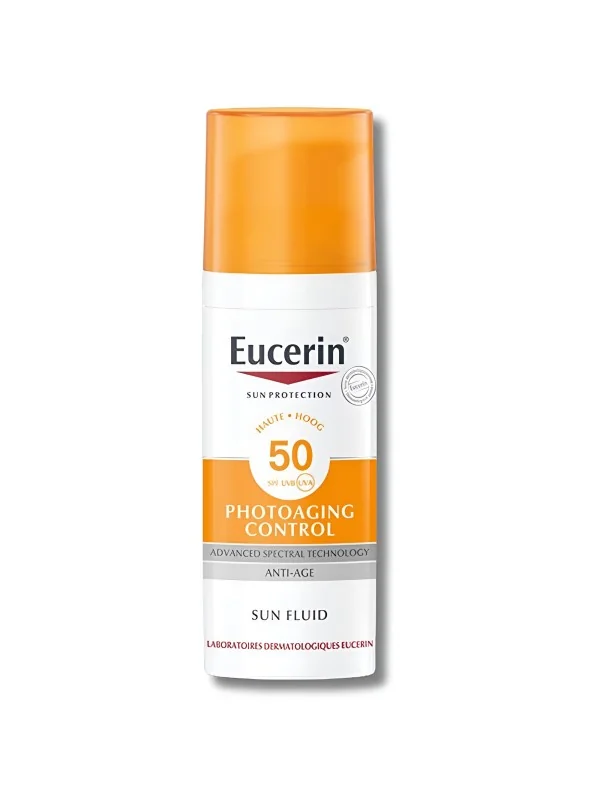 EUCERIN SUN PROTECTION PHOTOAGING CONTROL FLUID INVISIBLE SPF50+ 50 ML