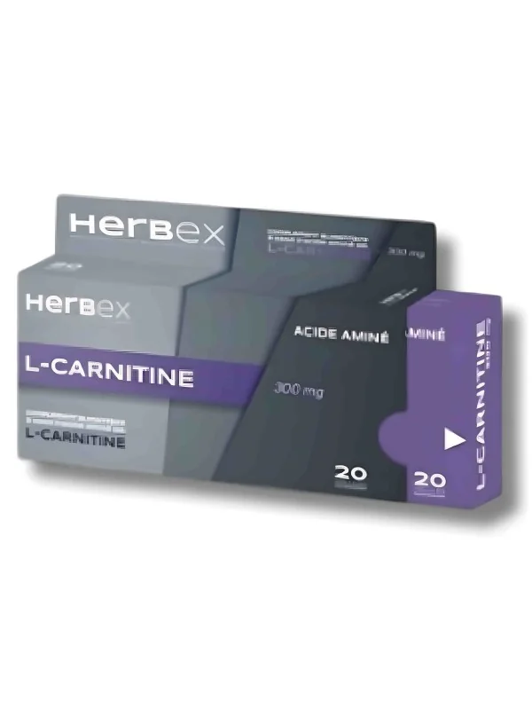 HERBEX - L-CARNITINE 300 MG 20 GELULES