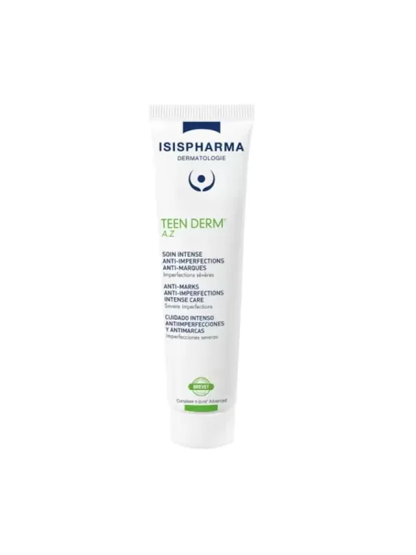 ISISPHARMA TEEN DERM A-Z SOIN INTENSE PEAUX A TENDANCE ACNEIQUE 30ML