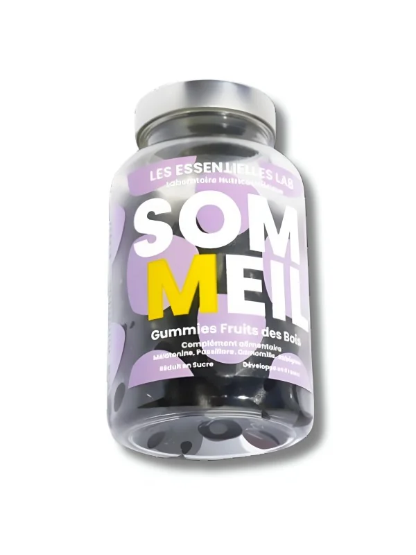 LES ESSENTIELLES LAB - SOMMEIL GUMMIES FRUITS DE BOIS BOITE DE 60