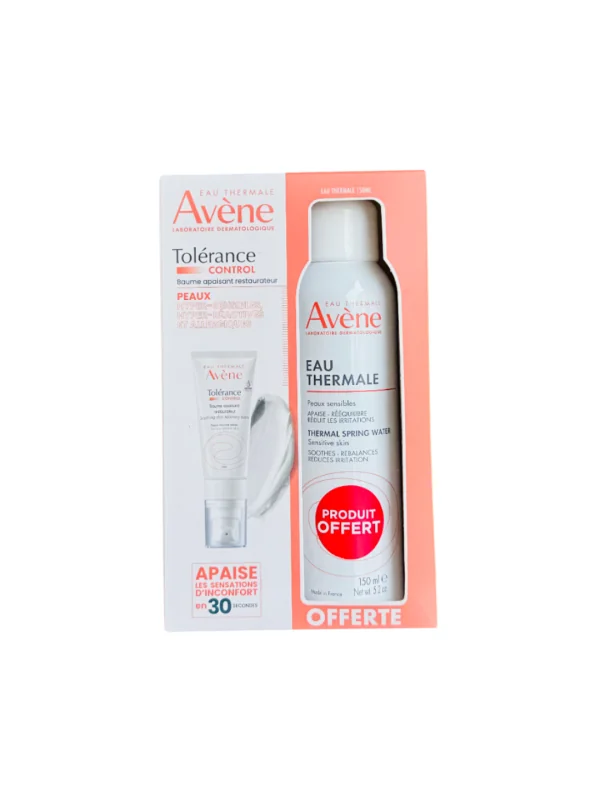 AVENE - COFFRET : BAUME APAISANT 40ML + EAU THERMALE 150ML OFFERTE