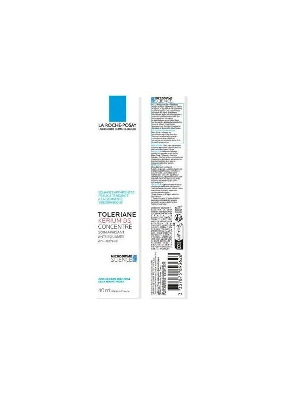 LA ROCHE POSAY TOLERIANE KERIUM DS CONCENTRATE 40ML