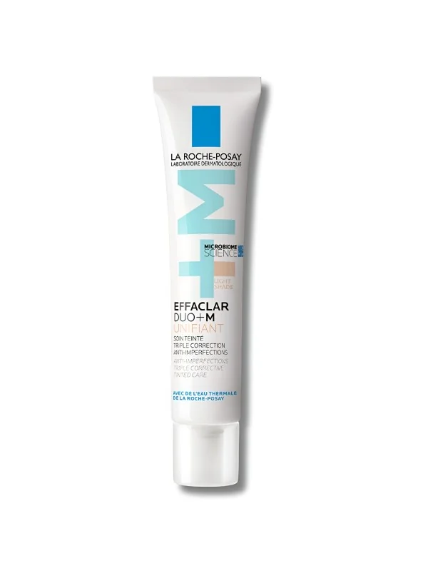 LA ROCHE POSAY - EFFACLAR DUO+M UNIFIANT TRIPLE CORRECTION ANTI IMPERFECTIONS LIGHT 40ML