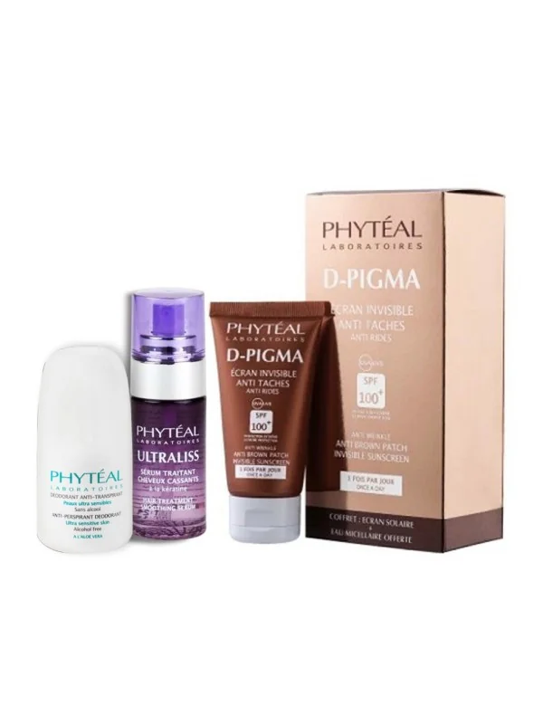 PHYTEAL ECRAN D PIGMA TEINTE BEIGE ROSE +ROLLON + SERUM ULTRALISS
